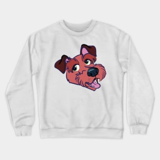 Mutt Dog Design Crewneck Sweatshirt